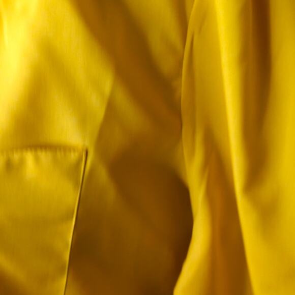 VINTAGE ANN CHABROL Mustard Yellow Button Up Blouse 18 K-Mart Modern Large - Picture 3 of 11